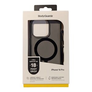 B4. BodyGuardz ACE PRO (MagSafe) Case For iPhone 15 Pro - Smokey